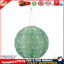 Solar Lantern Outdoor Hanging Lamp Festival Home Ornaments (Green Daisy) Newly