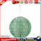 Solar Lantern Outdoor Hanging Lamp Festival Home Ornaments (Green Daisy) Newly