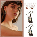 Stack of Books Earrings Stud Drop Dangle Hook Women Book Pendant Multicolo best