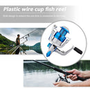 PA66 Spool Spinning Fishing Reel FC1000-4000 Metal Rocker Roller Fishing Wheel