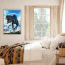 5D DIY Diamond Painting Kits Full Round Drill Huge Dinosaurs Mosaic Picture Arts