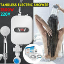 3500W Water Heater Tankless Instant Electric Hot Water Fast Heating Shower~
