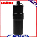 Stainless Steel Waterproof Cigarette Case 10 Cigarettes Holder Box (Black)