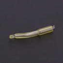30pcs Outdoor Carp Fishing Safety Lead Clips &Pins Rubber Tail 23mm l Tube hot.