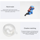 Aquarium Diver Fish Tank Underwater Ornament Aquatic Floating Landscape Decor