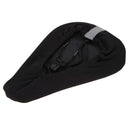 MTB Road Bike Bicycle Saddle Seat Cover Pad Soft Cushion Comfort Black Newly