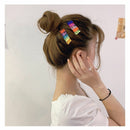 Headwear Girls Women Barrette Candy Color Jelly Bear Hairpin Colorful Hair Clip