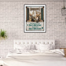 5D Diamond Painting Kit Donkey in Fence Full Round Drill Rhinestone DIY Wall Art