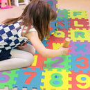 Akaddy 36pcs / Set Letters Numbers Jigsaw Puzzle Pad Kids Carpet Soft Floor Playmat