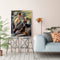 40x50cm DIY Paint By Number Kit Fishing Children Abstract Home Wall Ornaments
