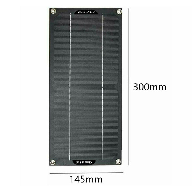 30W Solar Panel Kit 18V Portable Solar Monocrystalline Battery Charger Syst
