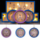 Supplies Kareem Ramadan Ramadan Lantern Hanging Light Eid Mubarak Decoration