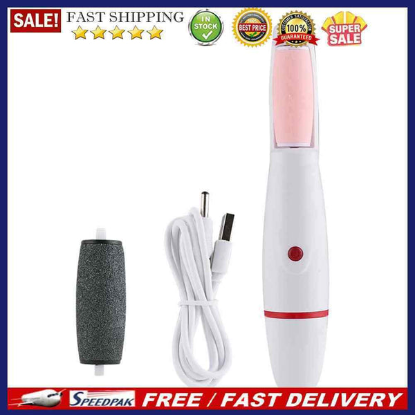 Electric USB Charging Foot Grinder Machine Feet Callus Grind Rubbing Exfoliator