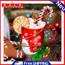 Frameles Coffee Cup Oil Paint By Numbers Wall Art Posters Picture Craft Gift Kit