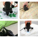 2 in 1 Electric Air Bed Pump Camping Paddling Pool Mains Inflator UK Plug  hot.