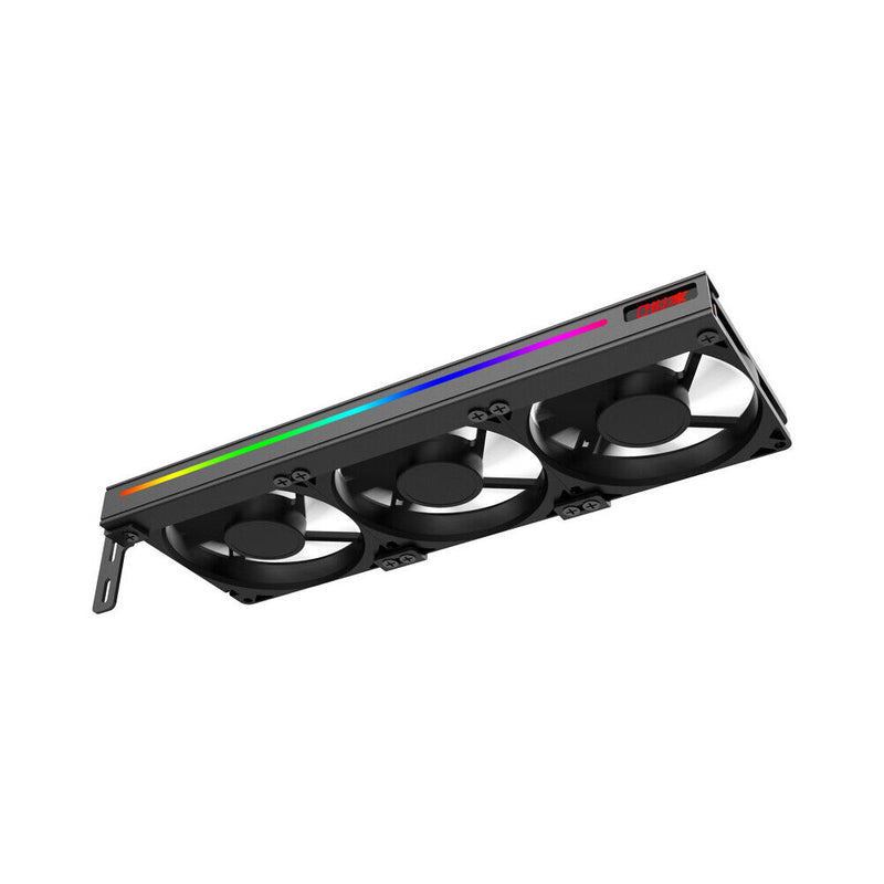 PC Case Cooling Fan 5V 3Pin Computer Ventilador ARGB 3 Fans Heatsink Radiator