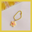Purse Pendant Cute Color Flower Pendant Key Ring Decorations Plastics Keychain