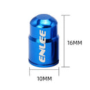 2pcs Aluminum Alloy Bike Valve Cap Bicycle Wheel Valve Cover Cap (Blue AV) Newly