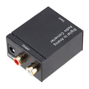 Digital to Analog Audio Converter TOSLINK SPDIF to RCA Audio Adapter (EU) Newly