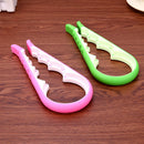 Multi-function 4 In 1 Bottle Opener for Opening Big and Small Bottle Caps