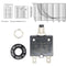 Manual Reset 125-250V AC 50V DC Push Button Thermal Circuit Breaker(8A)
