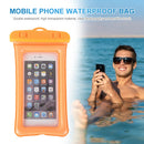 Waterproof Phone Case Underwater Touch Screen Mobile Phone Bags (Orange) Newly
