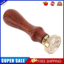 Sealing Wax Classic Initial Wax Seal Stamp Alphabet Letter B Retro Wood