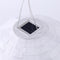 LED Round Solar Decorative Lantern Hanging Garden Yard Lighting (White)