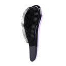 Hair Comb Detangle Hairbrush Massage Brush Curly Style Tool (Light Purple)