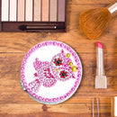 Portable DIY Special Shaped Diamond Painting Makeup Mirror (Night Bird)