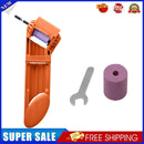 2-12.5mm Drill Bit Sharpener Corundum Grinding Wheel for Polishing (Orange)