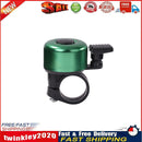 Bike Aluminum Alloy Mini Horn Bicycle Handlebar Alarm Ring Bell (Green) Newly