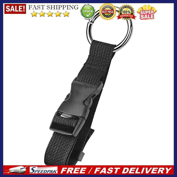 Portable Luggage Strap Holder Nylon Travel Backpack Handbag Belt Buckle Clips