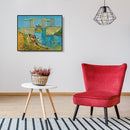 Painting By Numbers Water under Bridge Canvas DIY Colorful Oil Drawing Picture