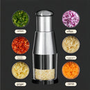 Slicer Dicer Food Chopper Handheld Slicer Peeler Tools Crusher Garlic Press