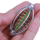 2PCS Spring+Lead Fishing Thrower Carp Fishing Catapults Fishing Bait Cage Newly