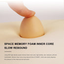 Car Head Neck Support Cushion Memory Foam Auto Headrest Pillow (Coffee) Newly