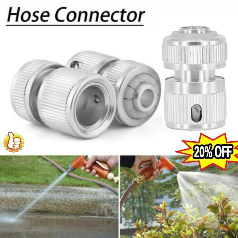 1/2" Garden Hose Quick Connect Water Hose Fit Brass Female-Male Connector T3I9