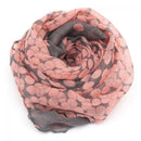 Soft Voile Long Cotton Neck Shawl Stole Large Wraps Dot Scarves
