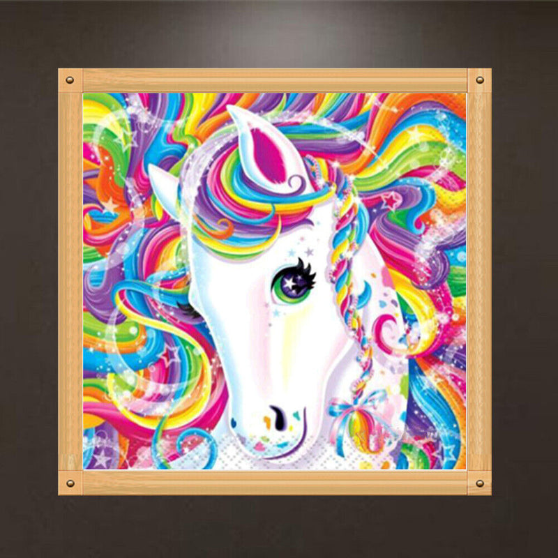 Full Drill Horse Painting 5D Diamond Mosaic Embroidery DIY Cross Stitch Kit