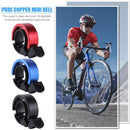 Cevikno 2 Pack Mini Bicycle Bell Bicycle Steering Ring Bell Safety Warning Fa
