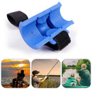 U Shape Fishing Rod Rack Holder Elastic Stretch Strap Pole Stand Fishing Tackle