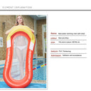 Water Floating Lounge Inflatable Sleeping Cushion for Summer Swimming Pool Relax
