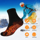 Heating Socks Mugwort Wormwood Clearing Damp Foot Warm Massage (Black) Newly