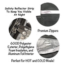 Keeping Fresh Cooler Bag Thermal Food Bag Refrigerator Box Insulation Backpack