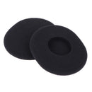 1 Pair Durable Soft Memory Foam Earpads for Headphones Protein Leather