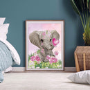 DIY Animal Partial Special Shape Drill Diamond Painting Picture Decor Handmad