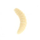 200Pcs Soft Plastic Fishing Lures Baits Maggots Worms Tackle light yellow Newly