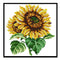 Flowers 14CT Stamped Cross Stitch Needlework Embroidery (H718 Sunflower)