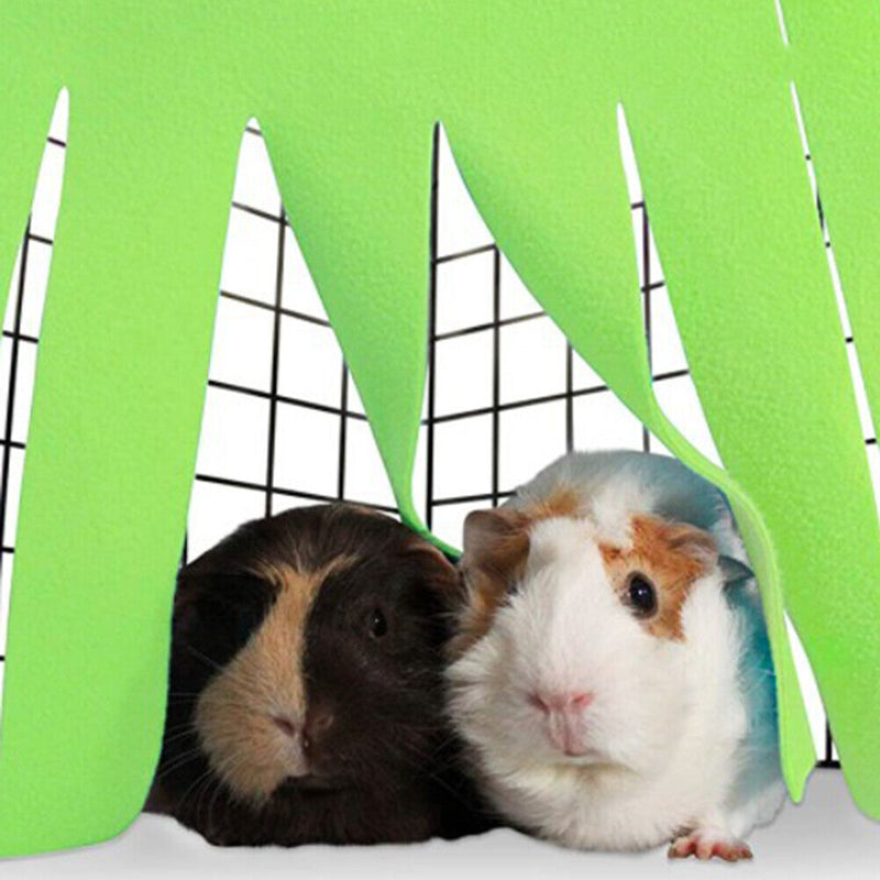 Hidden in the House Beds Hiding Tent Cage for Hamster Guinea Pig (Green) Newly